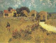 Vincent Van Gogh Farmhous in Provence (nn04) china oil painting reproduction